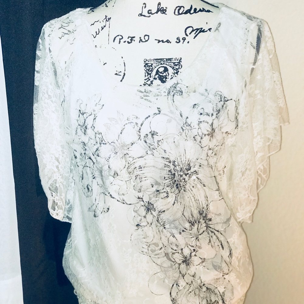 Beautiful lace blouse